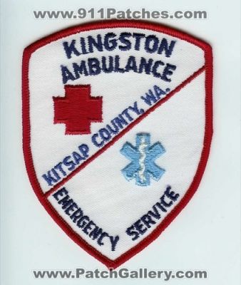 Kingston Ambulance Emergency Service (Washington)
Thanks to Chris Gilbert for this scan.
Keywords: ems kitsap county wa.