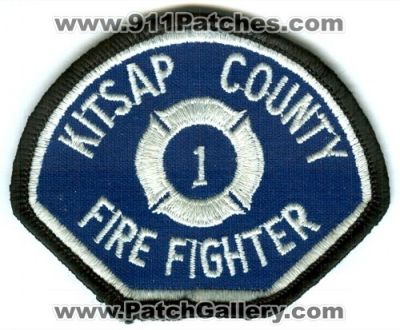 Kitsap County Fire District 1 FireFighter (Washington)
Scan By: PatchGallery.com
Keywords: co. dist. number no. #1 department dept.
