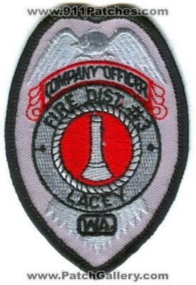 Thurston County Fire District 3 Lacey Company Officer (Washington)
Scan By: PatchGallery.com
Keywords: co. dist. number no. #3 department dept. wa.