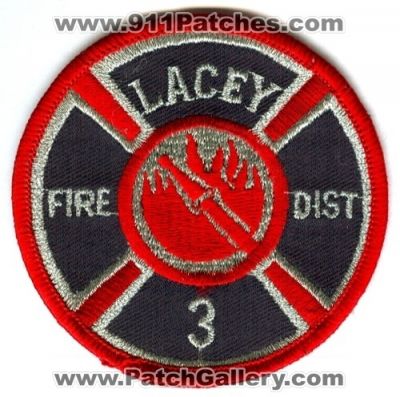 Thurston County Fire District 3 Lacey (Washington)
Scan By: PatchGallery.com
Keywords: co. dist. number no. #3 department dept.