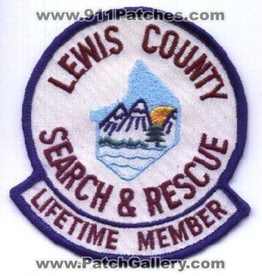 Lewis County Search and Rescue Lifetime Member (Washington)
Thanks to Chris Gilbert for this scan.
Keywords: & sar