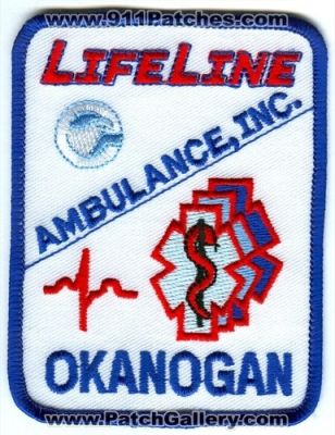 LifeLine Ambulance Inc Okanogan Patch (Washington)
Scan By: PatchGallery.com
Keywords: ems inc. emt paramedic