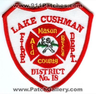 Mason County Fire District 18 Lake Cushman (Washington)
Scan By: PatchGallery.com
Keywords: co. dist. number no. #18 department dept. aid rescue