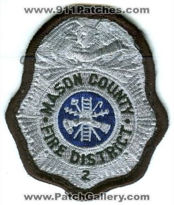 Mason County Fire District 2 (Washington)
Scan By: PatchGallery.com
Keywords: co. dist. number no. #2 department dept.