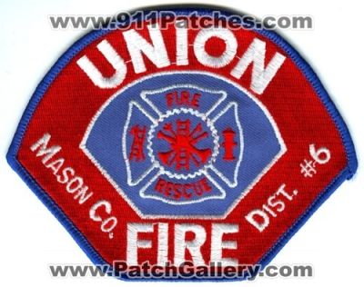Mason County Fire District 6 Union (Washington)
Scan By: PatchGallery.com
Keywords: co. dist. number no. #6 department dept. rescue