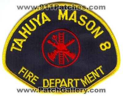 Mason County Fire District 8 Tahuya (Washington)
Scan By: PatchGallery.com
Keywords: co. dist. number no. #8 department dept.