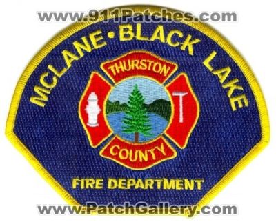 McLane Black Lake Fire Department Thurston County (Washington)
Scan By: PatchGallery.com
Keywords: dept. co. district dist.