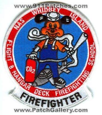 Naval Air Station Whidbey Island Flight And Hangar Deck FireFighting School FireFighter Patch (Washington)
Scan By: PatchGallery.com
Keywords: nas & usn navy military fire department dept.