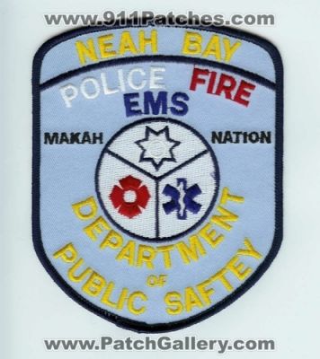 Neah Bay Department of Public Safety Fire EMS Police Makah Nation (Washington)
Thanks to Chris Gilbert for this scan.
Keywords: dps