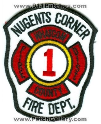 Whatcom County Fire District 1 Nugents Corner (Washington)
Scan By: PatchGallery.com
Keywords: co. dist. number no. #1 department dept.
