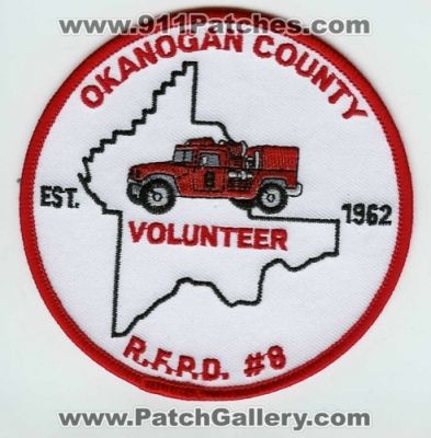 Okanogan County Fire Protection District 8 (Washington)
Thanks to Chris Gilbert for this scan.
Keywords: r.f.p.d. rfpd regional #8 volunteer