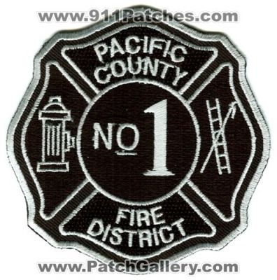 Pacific County Fire District 1 (Washington)
Scan By: PatchGallery.com
Keywords: co. dist. number no. #1 department dept.
