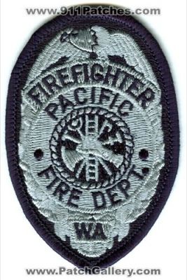 Pacific Fire Department FireFighter (Washington)
Scan By: PatchGallery.com
Keywords: dept. ff