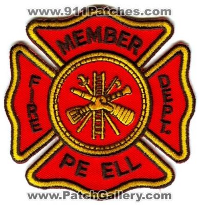 Pe Ell Member Fire Department (Washington)
Scan By: PatchGallery.com
Keywords: dept.