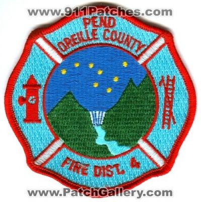 Pend Oreille County Fire District 4 (Washington)
Scan By: PatchGallery.com
Keywords: co. dist. number no. #4 department dept.