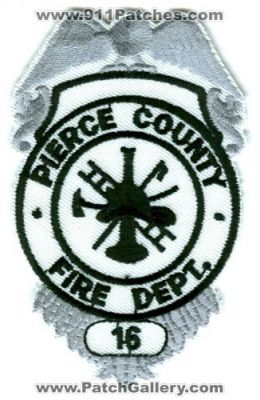 Pierce County Fire District 16 Patch (Washington)
Scan By: PatchGallery.com
Keywords: co. dist. number no. #16 department dept.