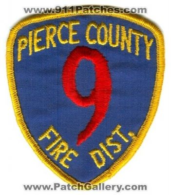 Pierce County Fire District 9 Patch (Washington) (Defunct)
Scan By: PatchGallery.com
Now Central Pierce Fire and Rescue
Keywords: co. dist. number no. #9 department dept.