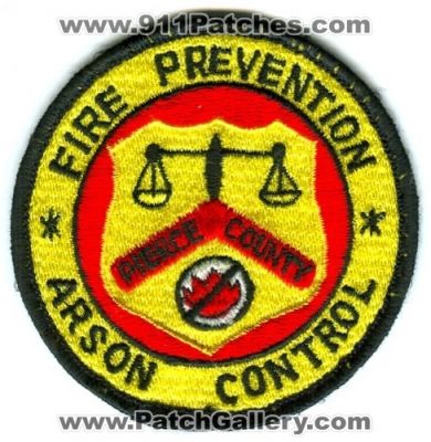 Pierce County Fire Prevention Arson Control Patch (Washington)
Scan By: PatchGallery.com
Keywords: co. district dist. department dept. investigator