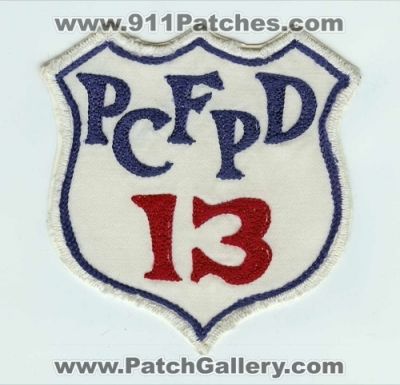 Pierce County Fire District 13 Patch (Washington)
Thanks to Chris Gilbert for this scan.
Keywords: co. dist. number no. #13 department dept. pcfpd protection prot. browns point pt. dash point pt.