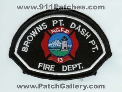 Browns Point Dash Point Fire Department Pierce County District 13 (Washington)
Thanks to Chris Gilbert for this scan.
Keywords: pt. dept. p.c.f.d. pcfd