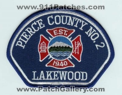 Pierce County Fire District 2 Lakewood (Washington)
Thanks to Chris Gilbert for this scan.
Keywords: no. #2