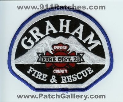 Graham Fire and Rescue Pierce County District 21 (Washington)
Thanks to Chris Gilbert for this scan.
Keywords: & dist.