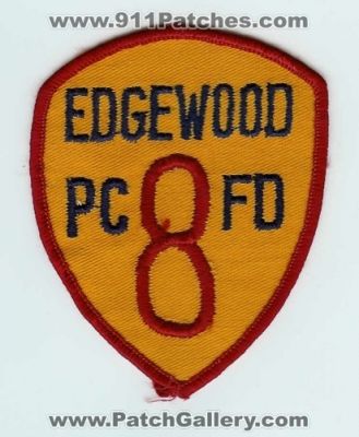 Pierce County Fire District 8 Edgewood Patch (Washington) (Defunct)
Thanks to Chris Gilbert for this scan.
Now East Pierce Fire and Rescue
Keywords: co. dist. number no. #8 department dept. pcfd