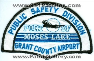 Port of Moses Lake Grant County Airport Public Safety Division (Washington)
Scan By: PatchGallery.com
Keywords: co. dps fire department dept. of arff aircraft rescue firefighter firefighting cfr crash