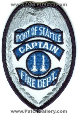 Port of Seattle Fire Department Captain Patch (Washington)
Scan By: PatchGallery.com
Keywords: dept.