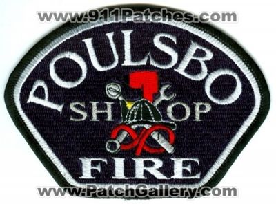 Poulsbo Fire Department Shop (Washington)
Scan By: PatchGallery.com
Keywords: dept.