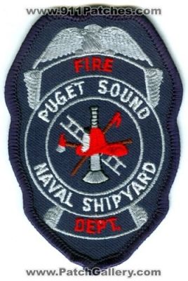 Puget Sound Naval Shipyard Fire Department Patch (Washington)
Scan By: PatchGallery.com
Keywords: usn navy dept.