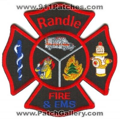 Randle Fire and EMS Department (Washington)
Scan By: PatchGallery.com
Keywords: & dept.