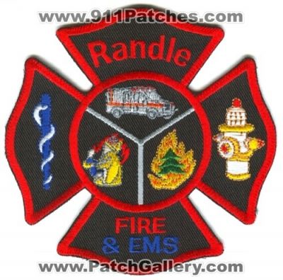 Randle Fire and EMS Department (Washington)
Scan By: PatchGallery.com
Keywords: & dept.