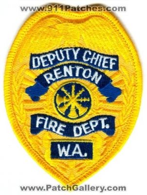 Renton Fire Department Deputy Chief Patch (Washington)
Scan By: PatchGallery.com
Keywords: dept. wa.