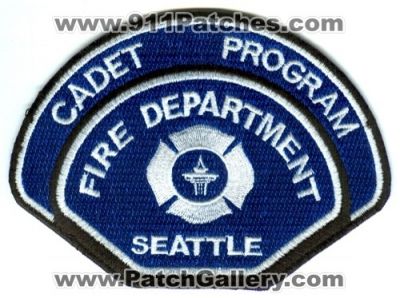Seattle Fire Department Cadet Program Patch (Washington)
[b]Scan From: Our Collection[/b]
Keywords: dept. sfd