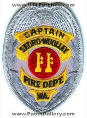 Sedro-Woolley Fire Department Captain Patch (Washington)
Scan By: PatchGallery.com
Keywords: dept. wa.