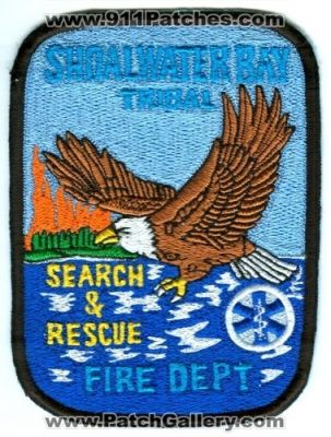 Shoalwater Bay Tribal Fire Department Search and Rescue (Washington)
Scan By: PatchGallery.com
Keywords: dept. & sar indian tribes
