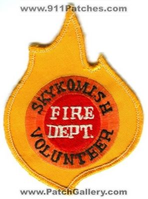 Skykomish Volunteer Fire Department (Washington)
Scan By: PatchGallery.com
Keywords: vol. dept.