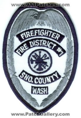 Snohomish County Fire District 1 FireFighter (Washington)
Scan By: PatchGallery.com
Keywords: sno. co. dist. number no. #1 department dept.