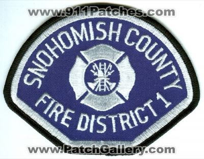 Snohomish County Fire District 1 (Washington)
Scan By: PatchGallery.com
Keywords: sno. co. dist. number no. #1 department dept.