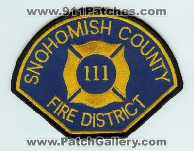 Snohomish County Fire District 1 and 11 (Washington)
Thanks to Chris Gilbert for this scan.
Keywords: 111 III