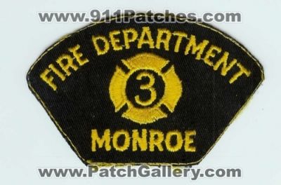 Monroe Fire Department Snohomish County District 3 (Washington)
Thanks to Chris Gilbert for this scan.
