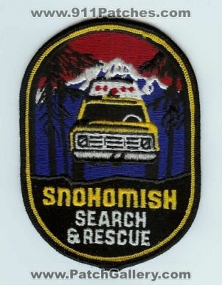 Snohomish County Search and Rescue (Washington)
Thanks to Chris Gilbert for this scan.
Keywords: & sar