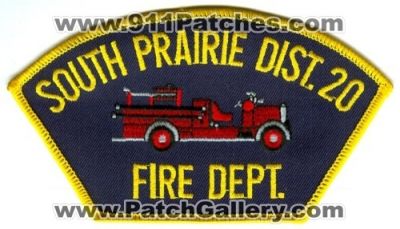 Pierce County Fire District 20 South Prairie Patch (Washington) (Defunct)
Scan By: PatchGallery.com
Now East Pierce Fire and Rescue
Keywords: co. dist. number no. #20 department dept.