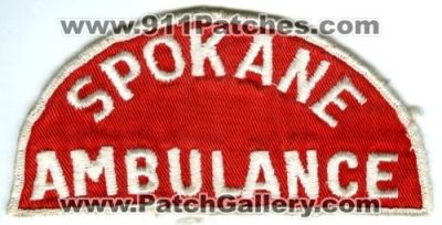 Spokane Ambulance (Washington)
Scan By: PatchGallery.com
Keywords: ems emt paramedic