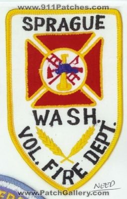 Sprague Volunteer Fire Department (Washington)
Thanks to Chris Gilbert for this scan.
Keywords: wash. vol. dept.
