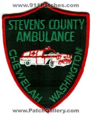 Stevens County Ambulance Chewelah (Washington)
Scan By: PatchGallery.com
Keywords: ems emt paramedic