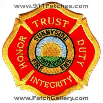 Sunnyside Fire Department (Washington)
Scan By: PatchGallery.com
Keywords: dept. ems trust integrity honor duty