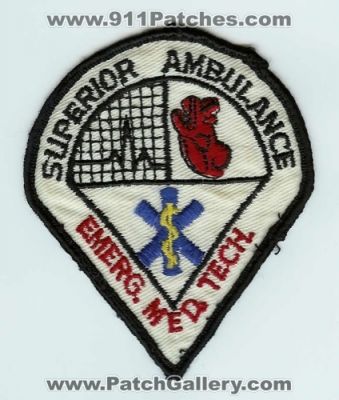 Superior Ambulance Emergency Medical Technician (Washington)
Thanks to Chris Gilbert for this scan.
Keywords: emerg. med. tech. ems emt