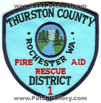 Thurston County Fire District 1 (Washington)
Scan By: PatchGallery.com
Keywords: co. dist. number no. #1 department dept. rochester wa. rescue aid one